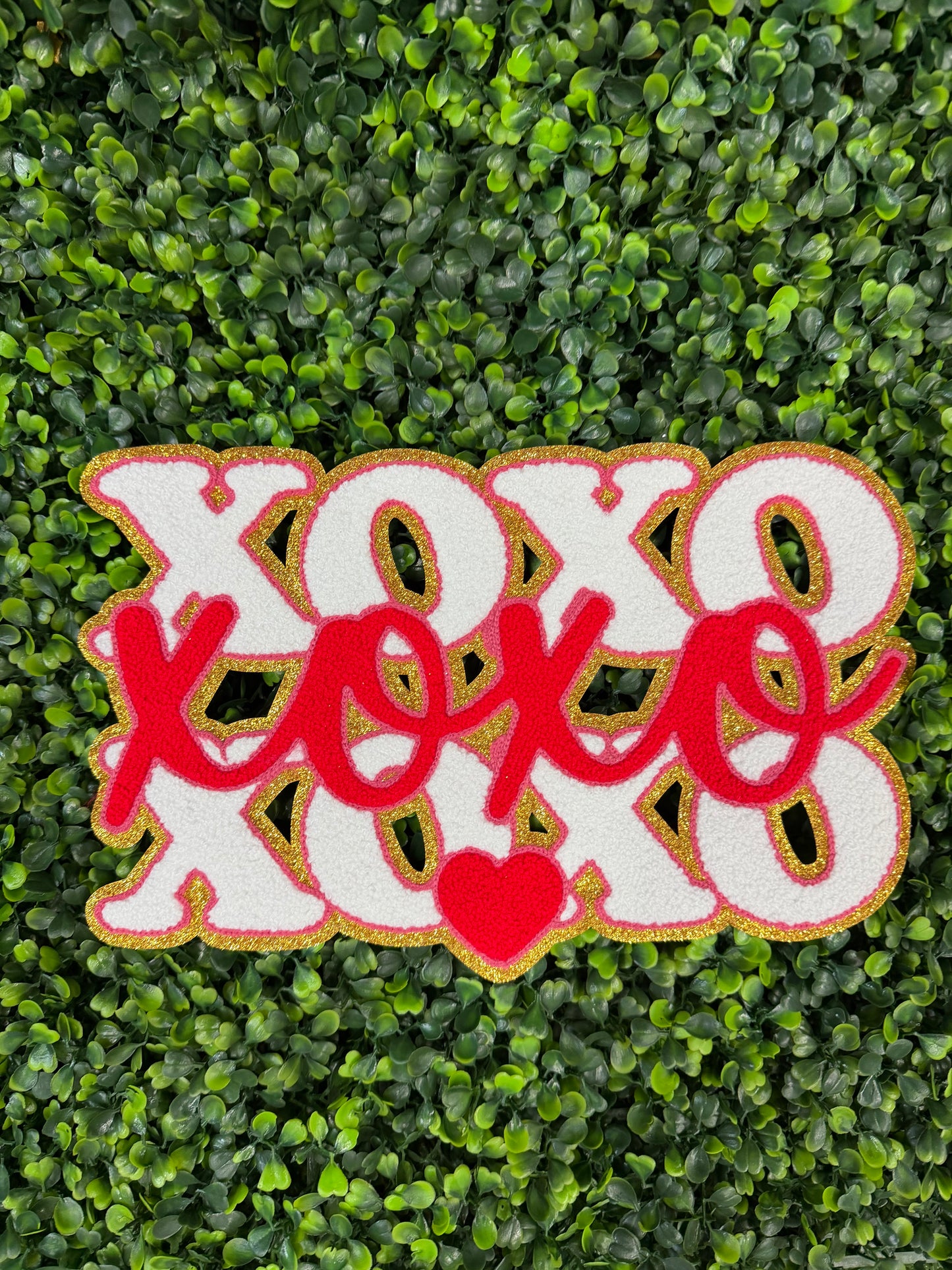XOXO Chenille Patch