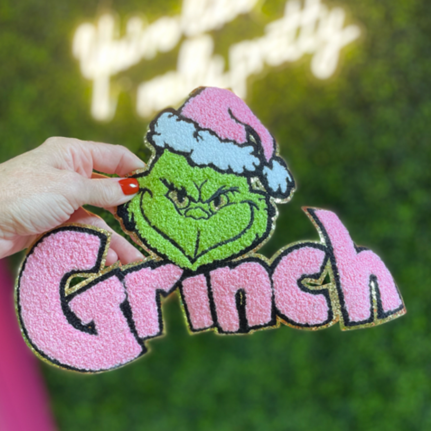 Large Embroidered | Sequins Patches