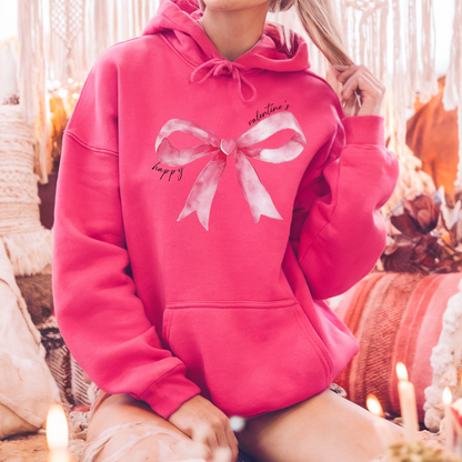 'Happy Valentine’s' Pink Bow