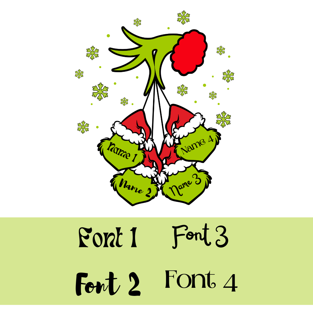 Custom 'Granny' Grinchy Themed Sweatshirt