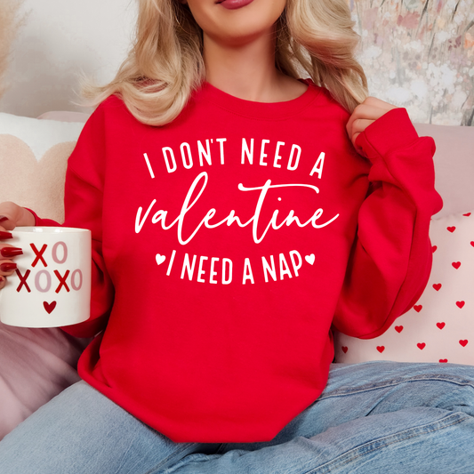 I Don’t Need a Valentine, I Need a Nap