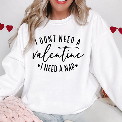 I Don’t Need a Valentine, I Need a Nap