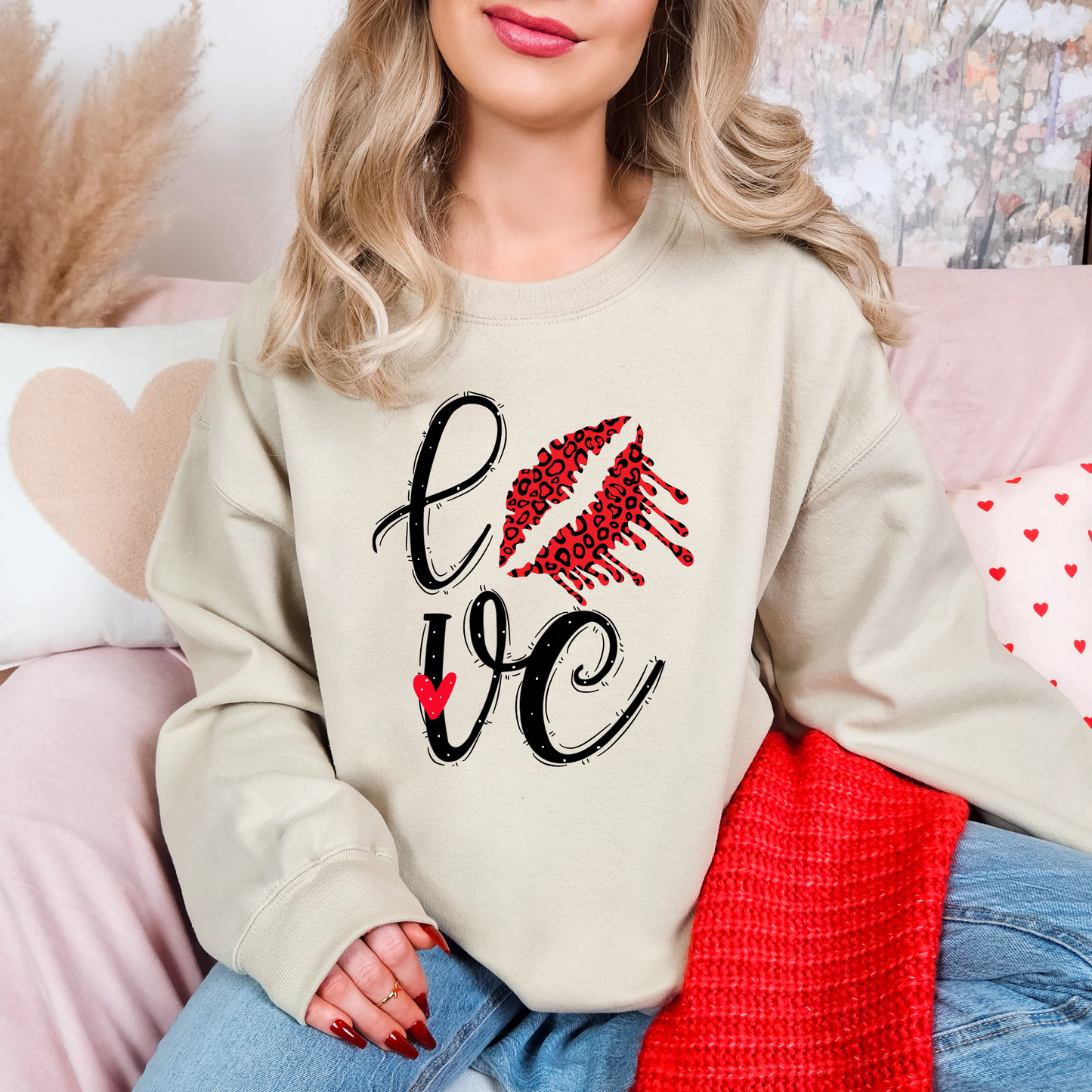 Leopard Lips 'LOVE'