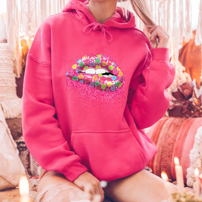 Conversation Heart Candy Lips