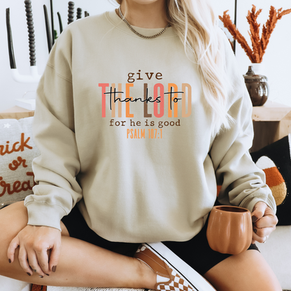 Give Thanks to the Lord