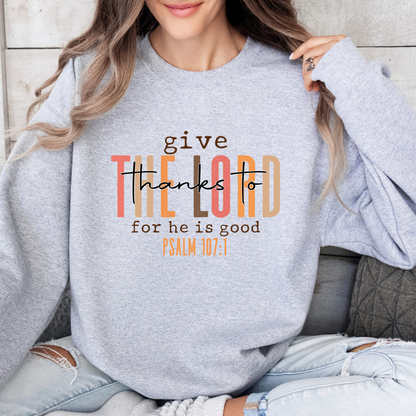 Give Thanks to the Lord