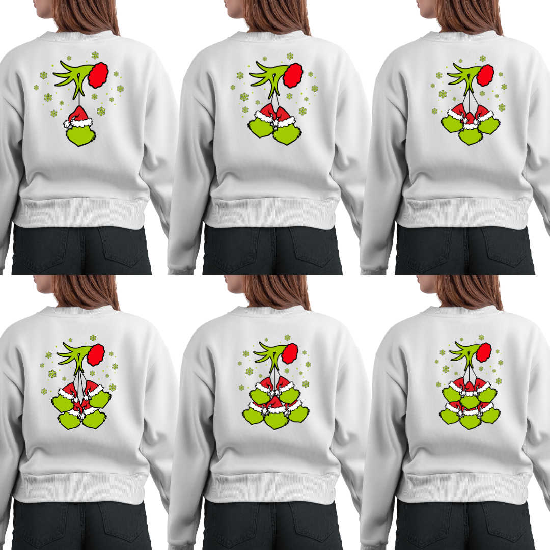 Custom 'Granny' Grinchy Themed Sweatshirt
