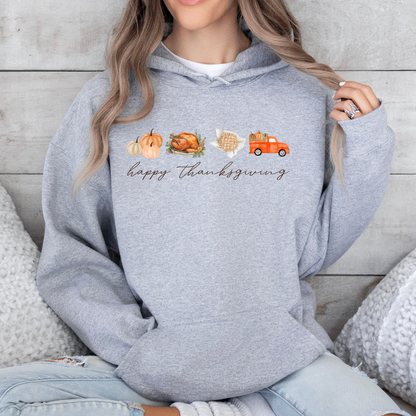 Happy Thanksgiving Favorites Hoodie