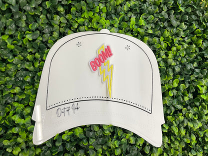 Boom Lightning Bolt Embroidered Patch