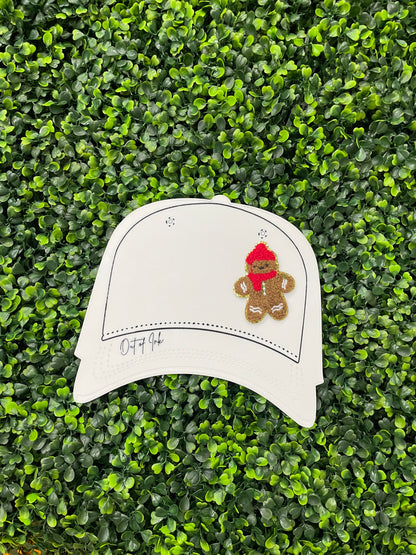 Gingerbread Man Chenille Patch