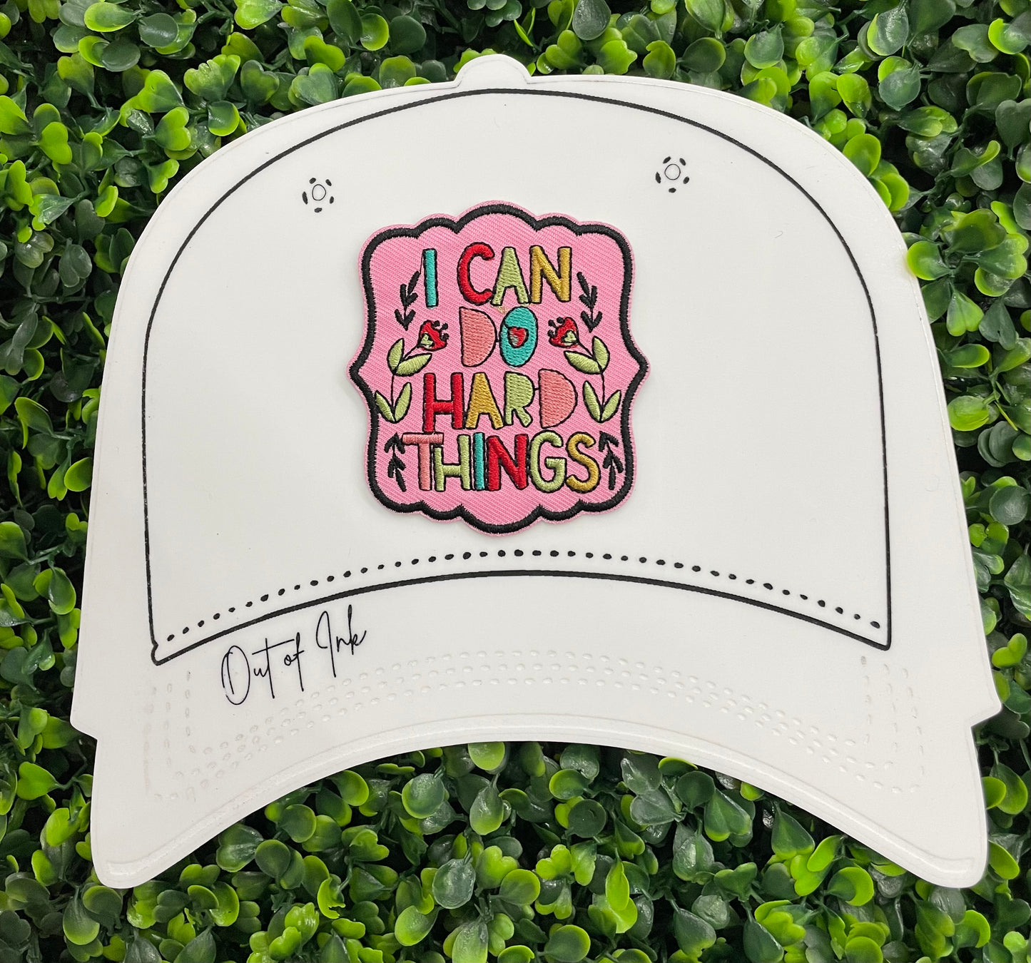 I Can Do Hard Things Embroidered Patch