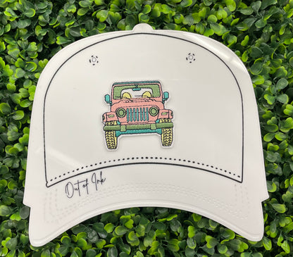 Retro Jeep Embroidered Patch