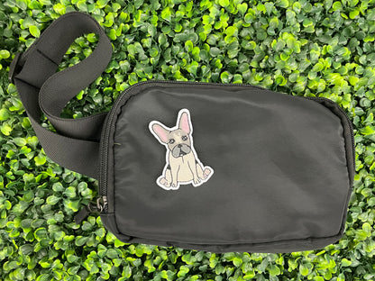 French Bulldog Embroidered Patch