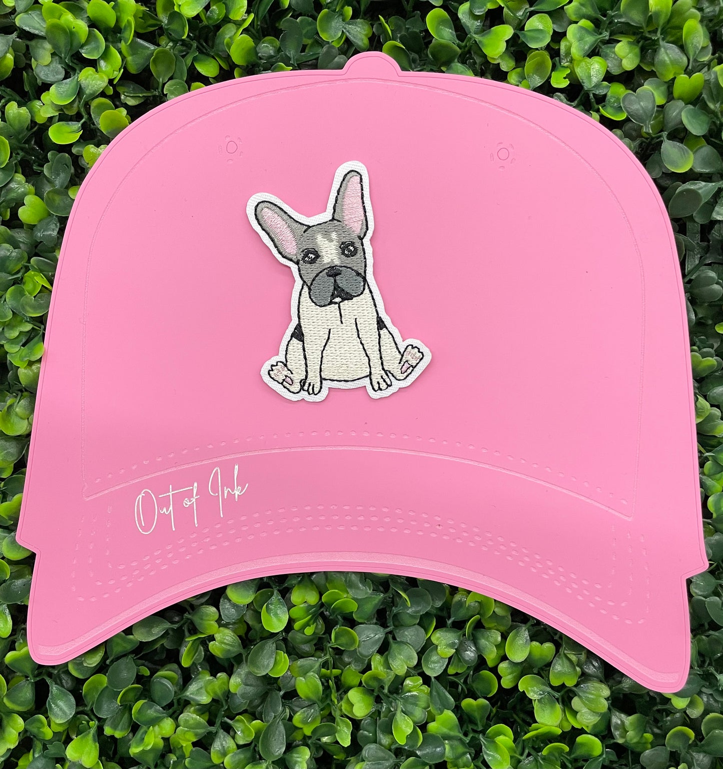 French Bulldog Embroidered Patch