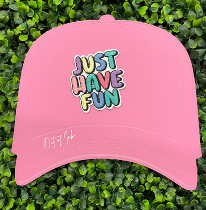 Just Have Fun Embroidered Patch