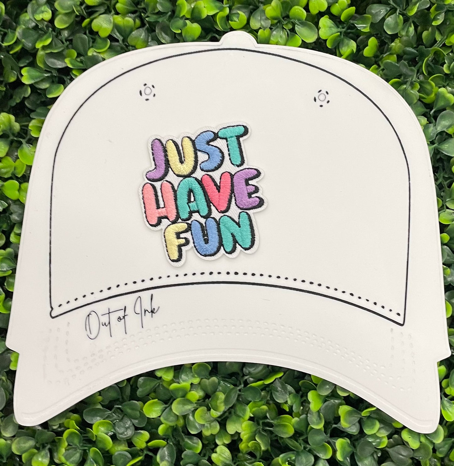 Just Have Fun Embroidered Patch
