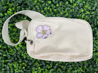 Blush Bloom Embroidered Patch