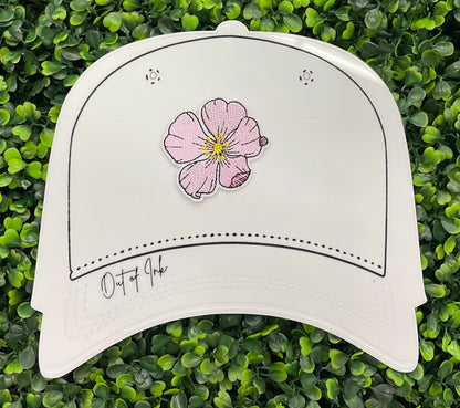 Blush Bloom Embroidered Patch