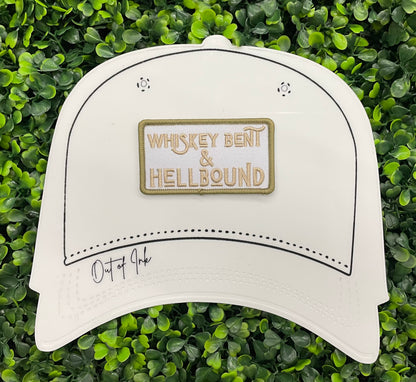 Whiskey Bent & Hellbound Embroidered Patch