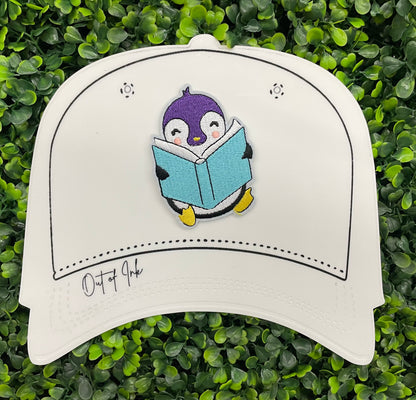 Reading Penguin Embroidered Patch