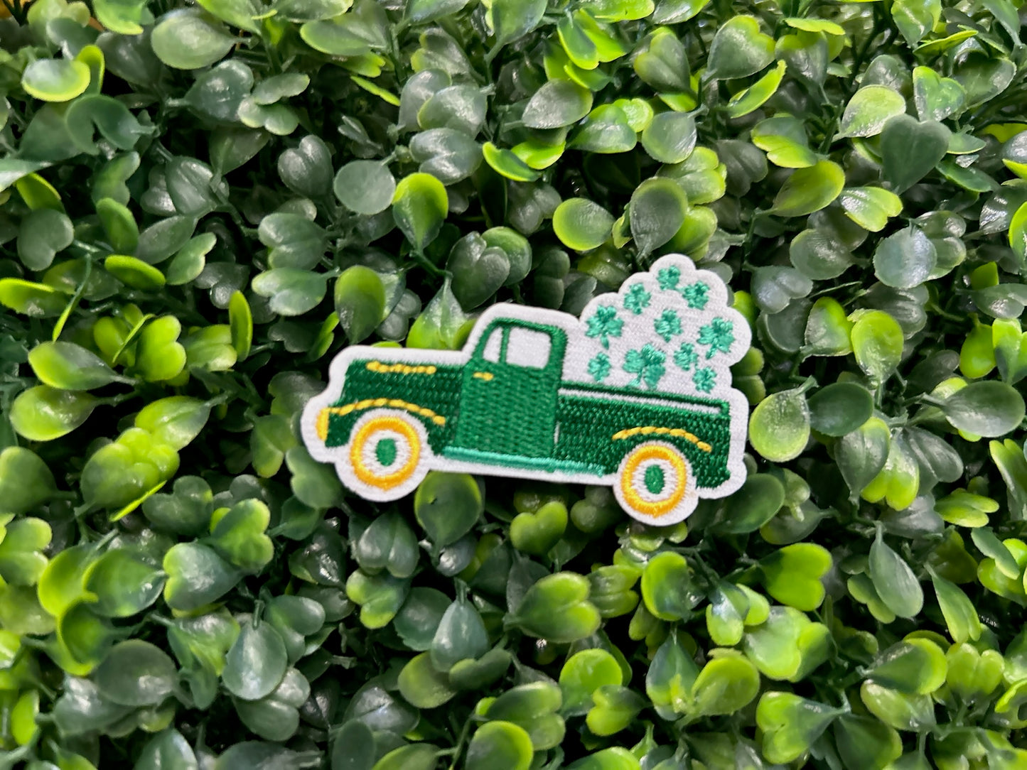 Lucky Shamrock Truck Patch
