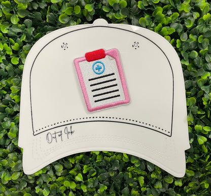 Nurse Clipboard Embroidered Patch