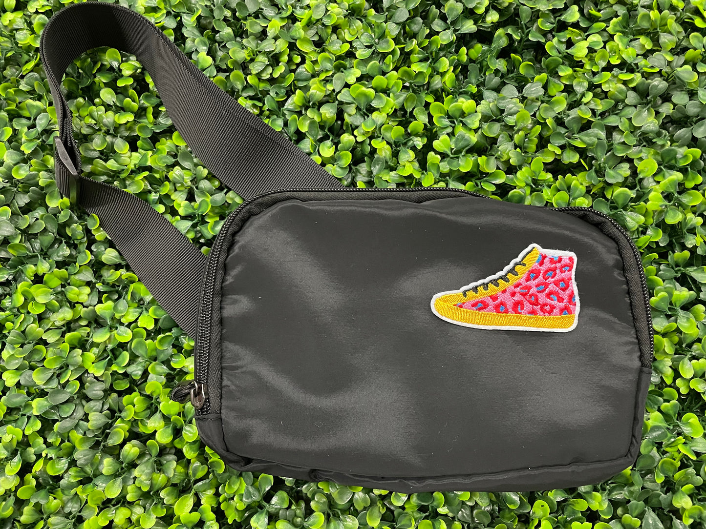 Leopard  Sneaker Embroidered Patch