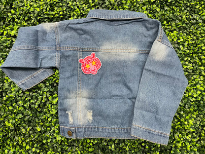 Starry-Eyed Tiger Embroidered Patch