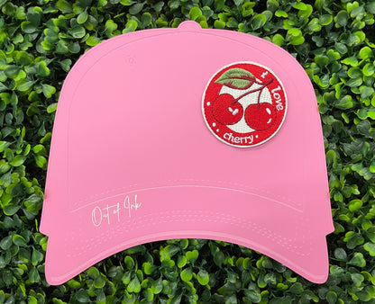 I Love Cherry Embroidered Patch