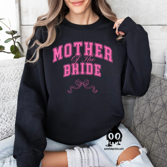 Mother of the Bride Bow Sweatshirt