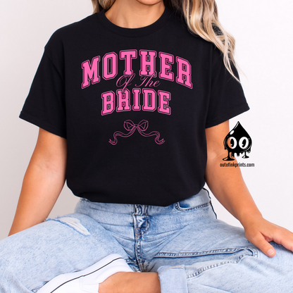 Mother of the Bride Bow T-Shirt