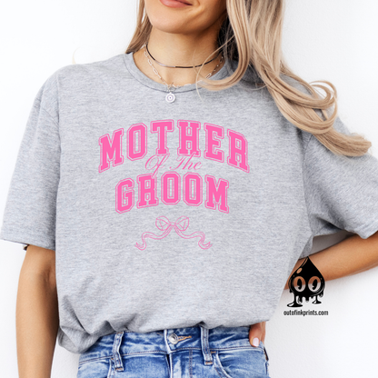 Mother of the Groom Bow T-Shirt