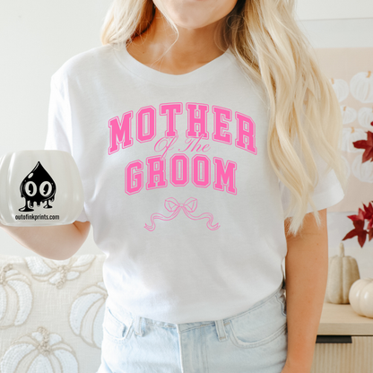 Mother of the Groom Bow T-Shirt